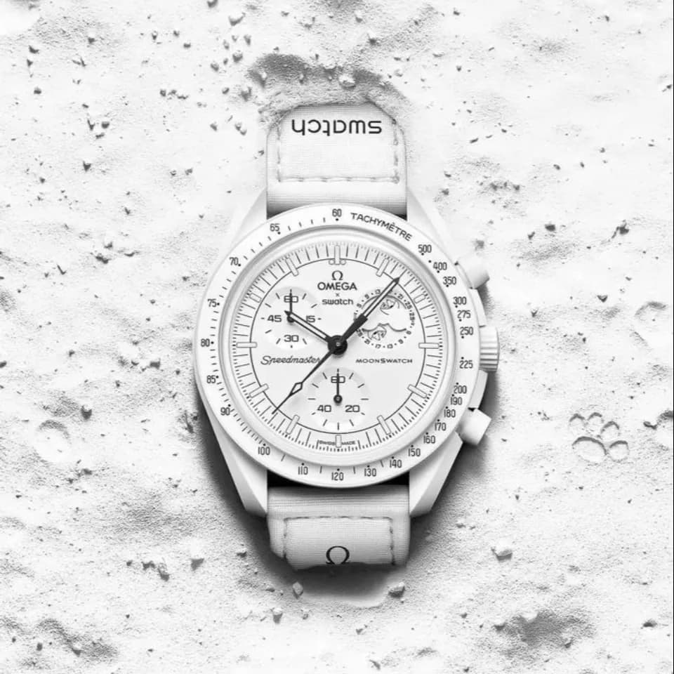 ساعت مچی OMEGA swatch کورنوگراف اسپرت در تنوع رنگ بالا کد zmp — تصویر ۴
