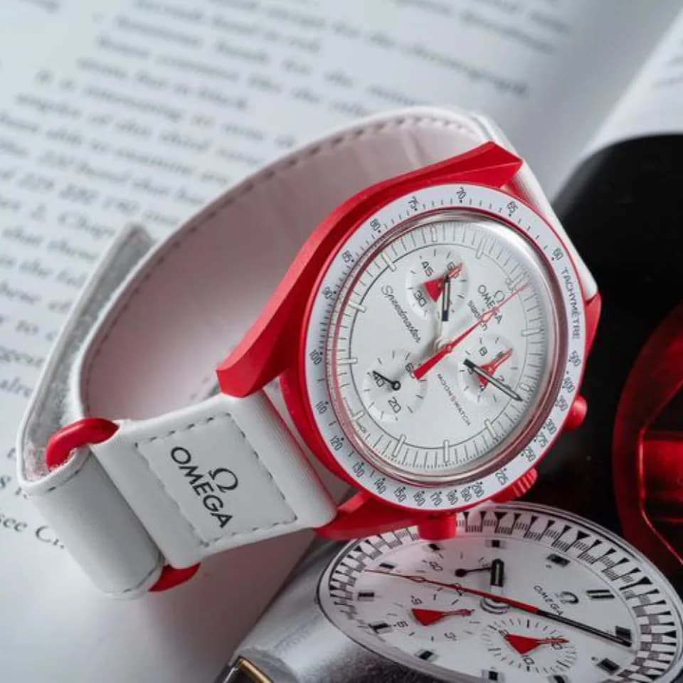 ساعت مچی OMEGA swatch کورنوگراف اسپرت در تنوع رنگ بالا کد zmp — تصویر ۶