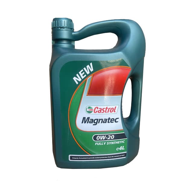روغن موتور 0W-20 کاسترول مگناتک SN حجم 4 لیتر