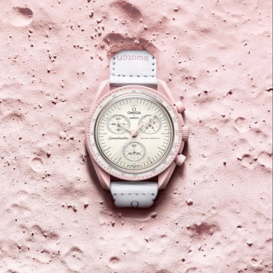 ساعت مچی OMEGA swatch کورنوگراف اسپرت در تنوع رنگ کد zmp — تصویر ۴