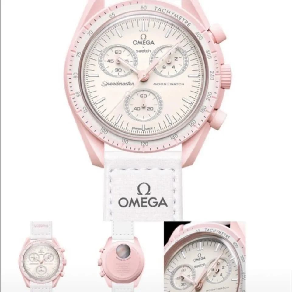 ساعت مچی OMEGA swatch کورنوگراف اسپرت در تنوع رنگ کد zmp — تصویر ۵