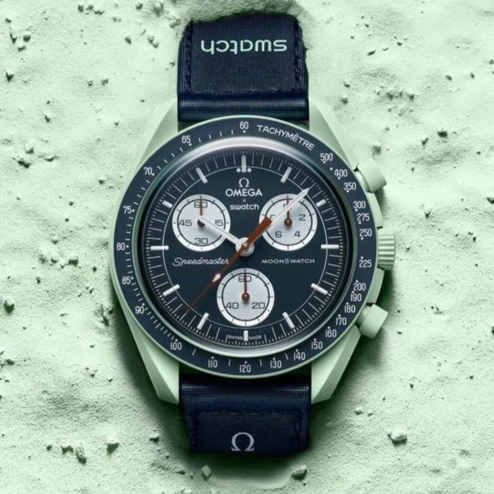 ساعت OMEGA swatch کورنوگراف در تنوع رنگ فری سایز Freesize رنگ ثابت کد zmp