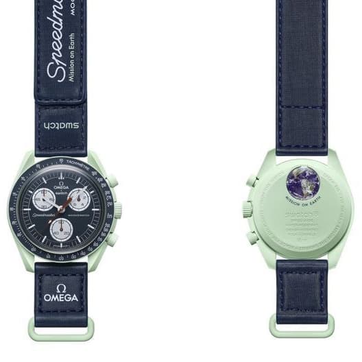 ساعت OMEGA swatch کورنوگراف در تنوع رنگ فری سایز Freesize رنگ ثابت کد zmp — تصویر ۶