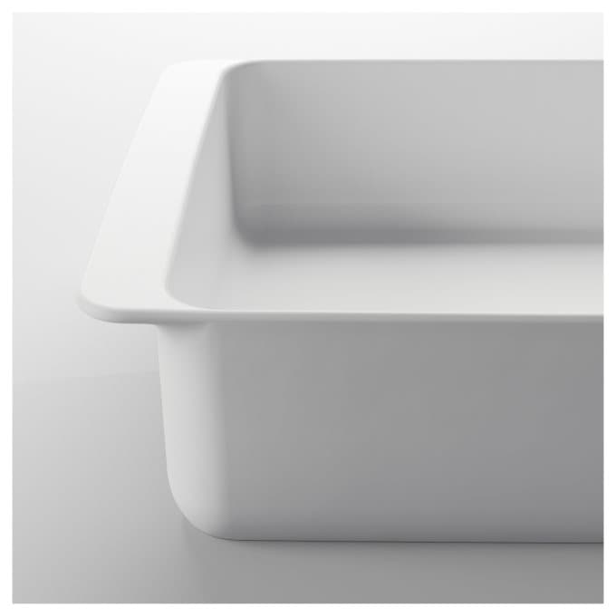 ظرف مستطیل فر آیکیا، مدل IKEA 365 + سفید/ 20×32 سانتی متر — تصویر ۳