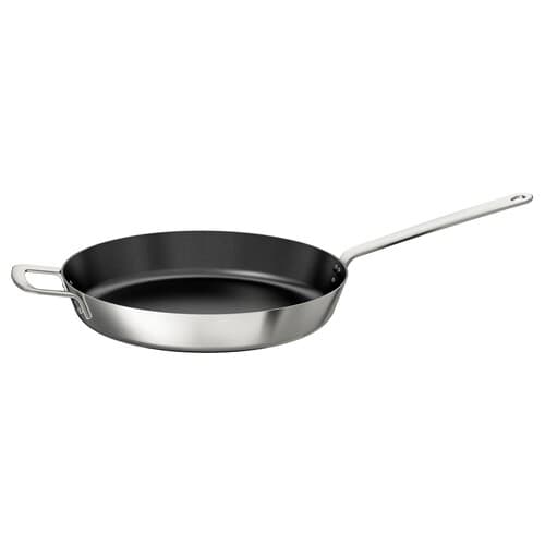 تابه آیکیا، مدل IKEA 365+، استیل /داخل تفلون/ قطر 32 سانتی متر.