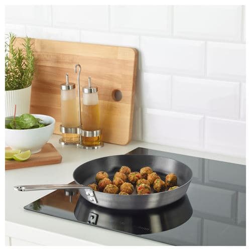 تابه آیکیا، مدل IKEA 365+، استیل /داخل تفلون/ قطر 32 سانتی متر. — تصویر ۴