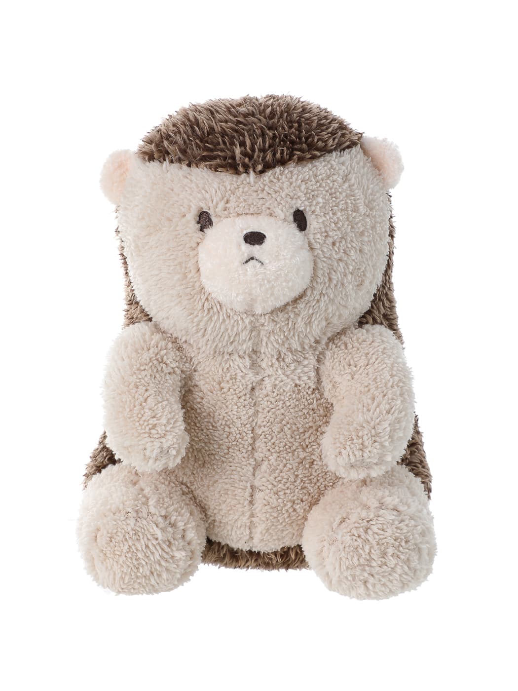 عروسک مخملی مینیسو، مدل Sitting Animal Plush Toy A(Hedgehog) ،جوجه تیغی، 30 سانتی متر