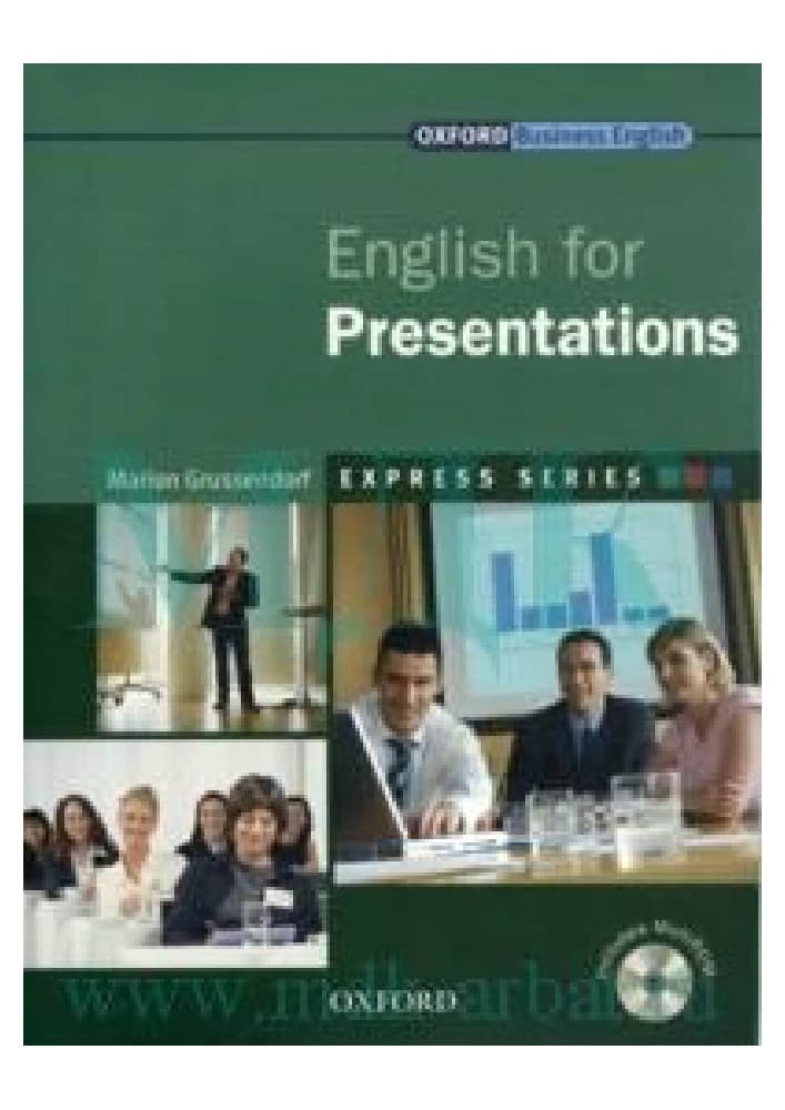 کتاب English for Presentation (انگلیسی برای ارائه) نسخه انگلیسی PDF