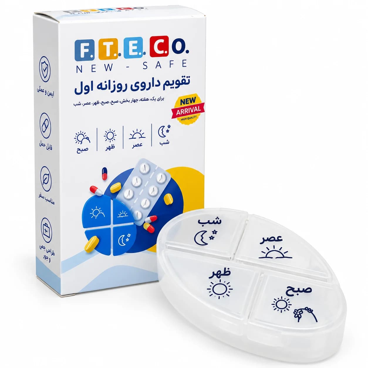 تقویم دارویی روزانه اوال فناورطب