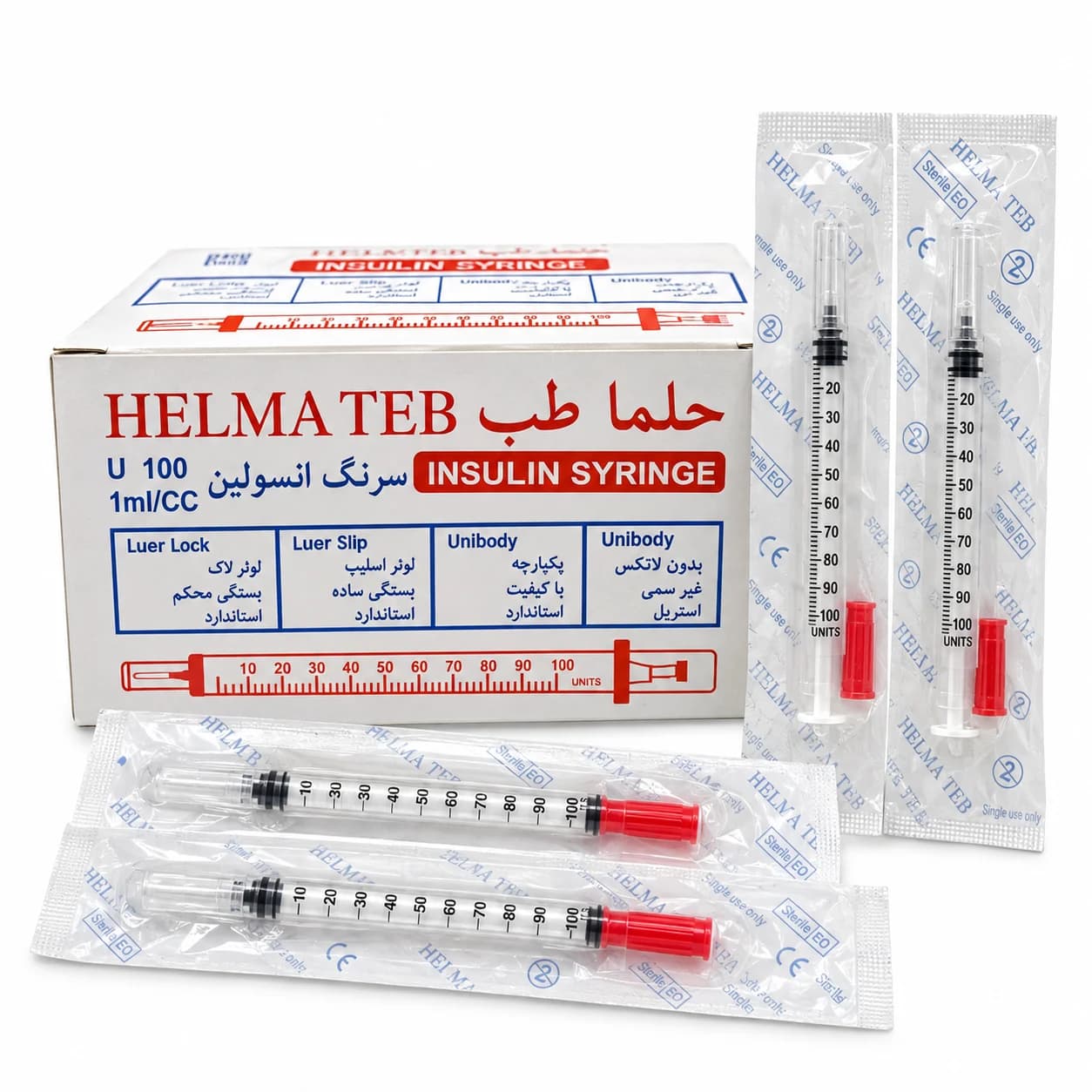 سرنگ انسولین حلما طب سرجدا لوئر اسلیپ