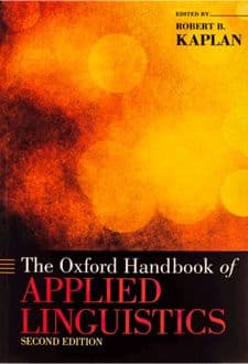 کتاب The Oxford Handbook of Applied Linguistics