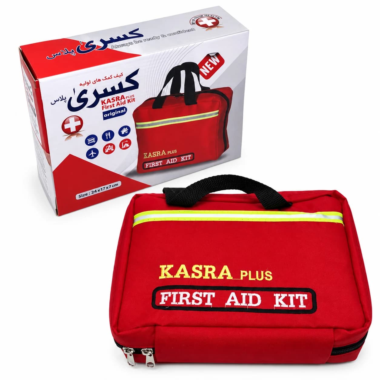 کیف کمک های اولیه برزنتی کسری پلاس