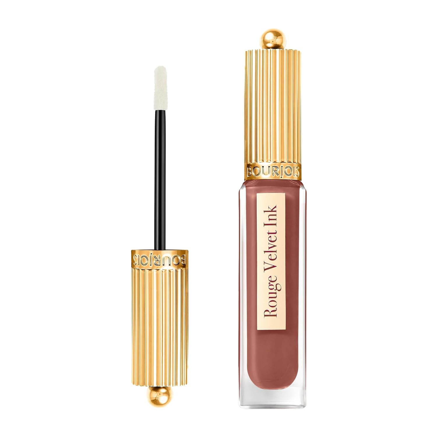 رژ لب مایع مخملی بورژوا BOURJOIS Velvet Ink 20 Brownista — تصویر ۲