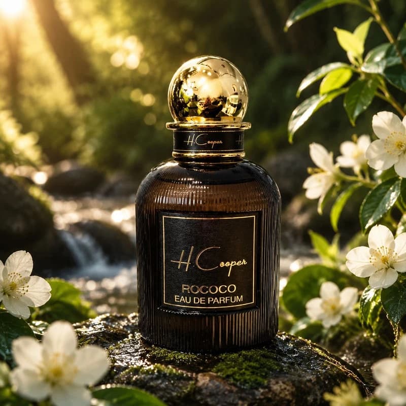 ادوپرفیوم مردانه اچ کوپر مدل Rococo با رایحه تلخ و چوبی حجم 100 میلی‌لیتر — تصویر ۴