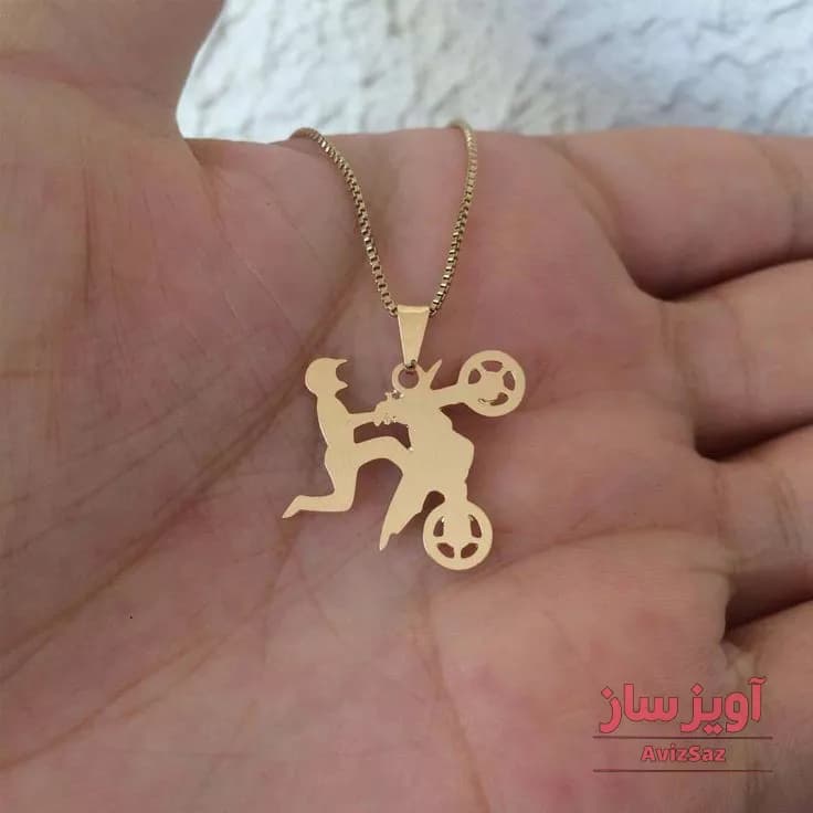 گردنبند موتور سوار کد 100774