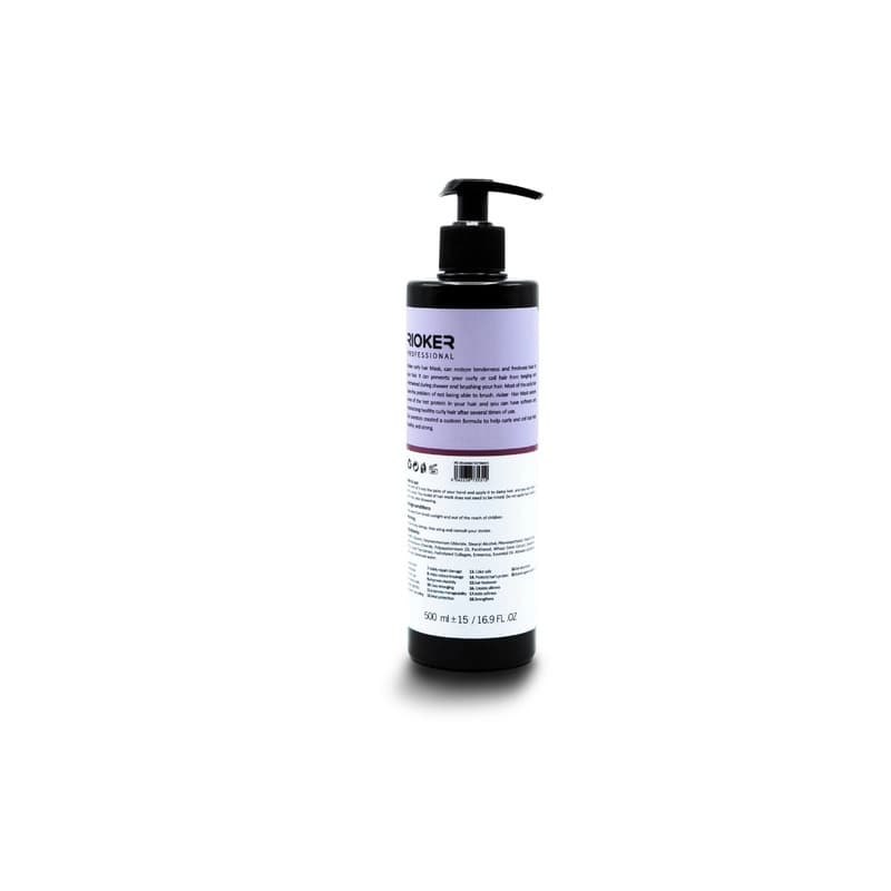 کرم مو تقویت‌کننده و مرطوب‌کننده Revox مدل Crispy حجم 500ml مناسب موهای فر و مجعد با پروویتامین B5، ترمیم‌کننده، صاف‌کننده، تثبیت‌کننده رنگ و حجم‌دهنده، بدون نیاز به آبکشی و فاقد سولفات — تصویر ۴