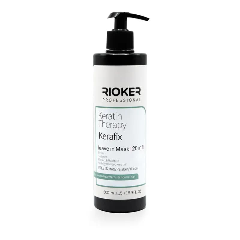 کرم مو تثبیت کننده ریوکر مدل کرافیکس مناسب موهای رنگ شده و کراتین شده حجم ۵۰۰ میلی لیتر — تصویر ۷
