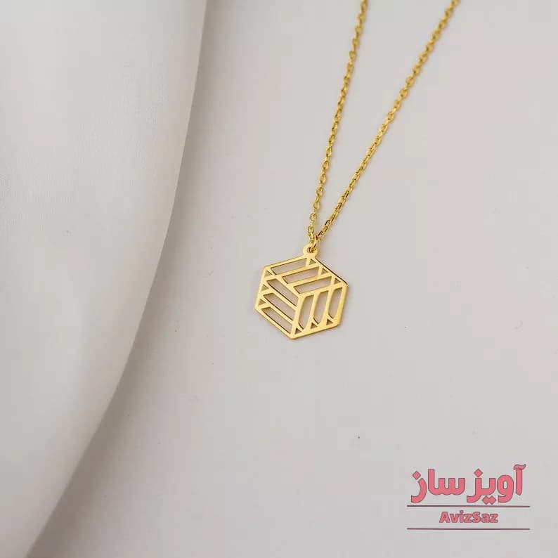 گردنبند مکعب کد 100766