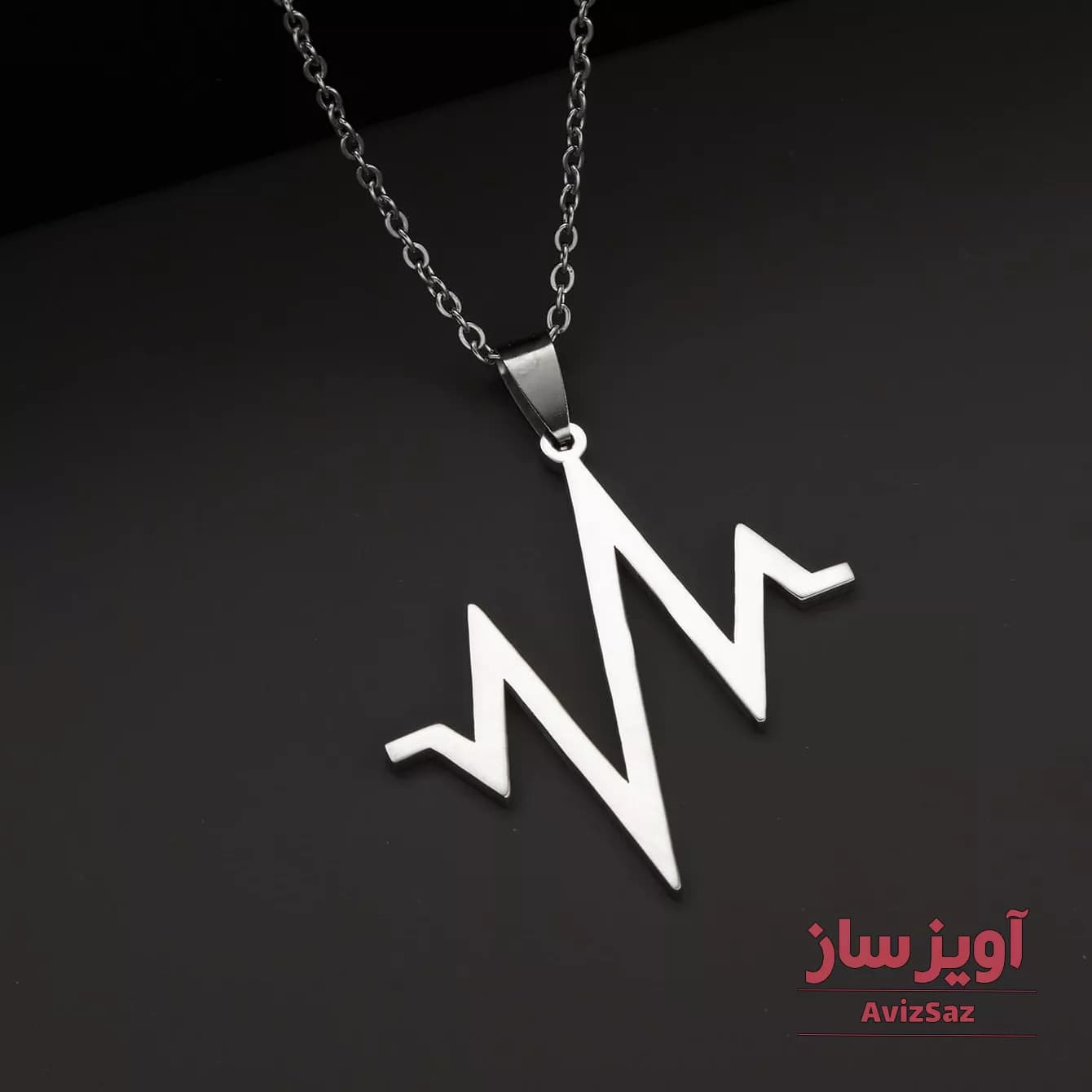 گردنبند ضربان قلب کد 100762