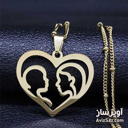گردنبند عشق مادر و فرزند کد 100746