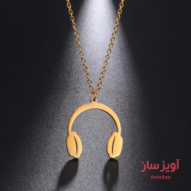 گردنبند هدفون کد 100716