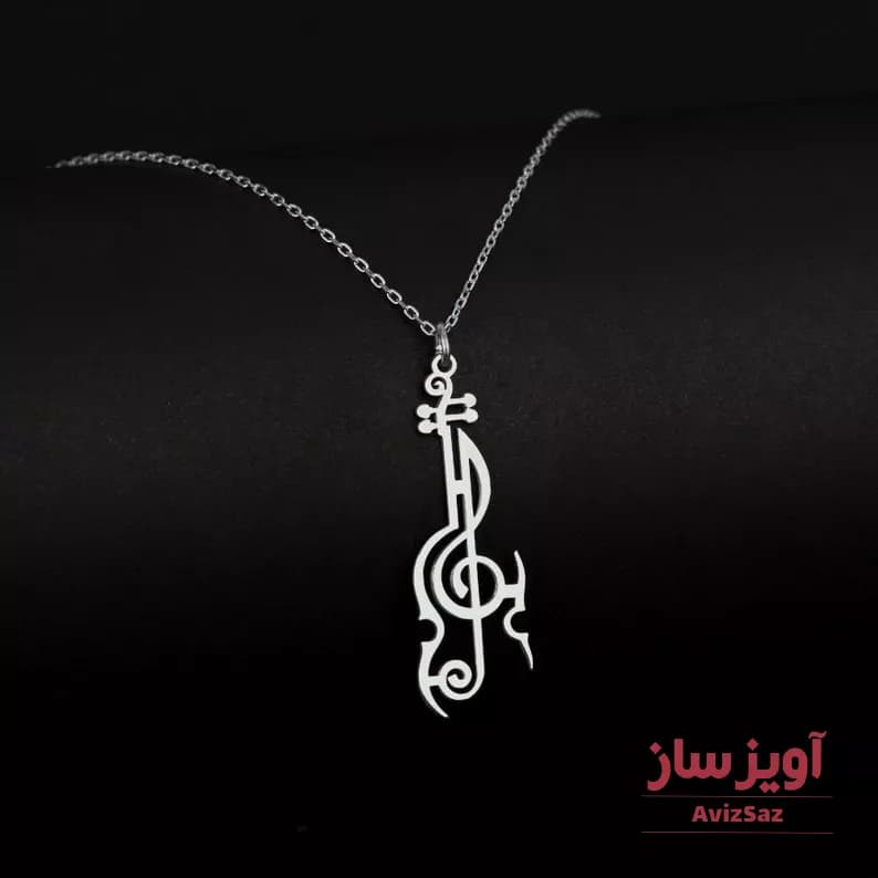 گردنبند گیتار کد 100677