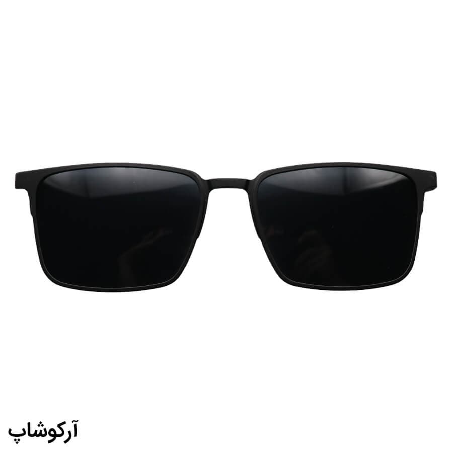 عینک طبی 2 کاوره با فریم نوک مدادی، شکل مستطیلی، از جنس آلومینیوم برند Emporio Armani مدل 2328 — تصویر ۸