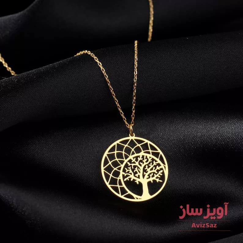 گردنبند درخت زندگی (یوگا) کد 100628