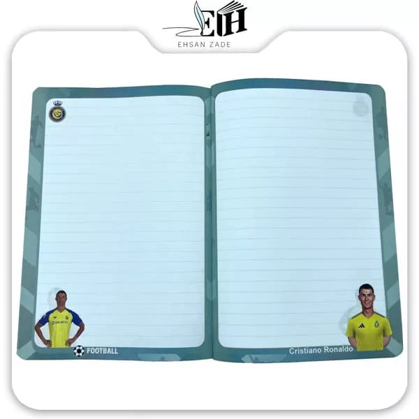 آوان-دفتر 50 برگ ته چسب حاشيه دار فوتبالي — تصویر ۳