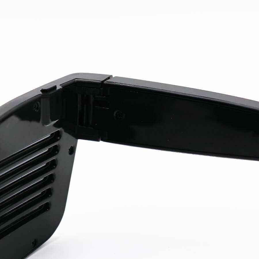 عینک دی جی و ال ای دی دار (LED)، با بلوتوث و قابل تنظیم – نور قرمز مدل Magic LED Eyeglasses — تصویر ۶