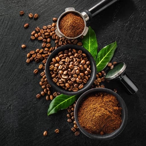 قهوه 50 50 عربیکا روبوستا 200 گرم (مخصوص موکاپات)