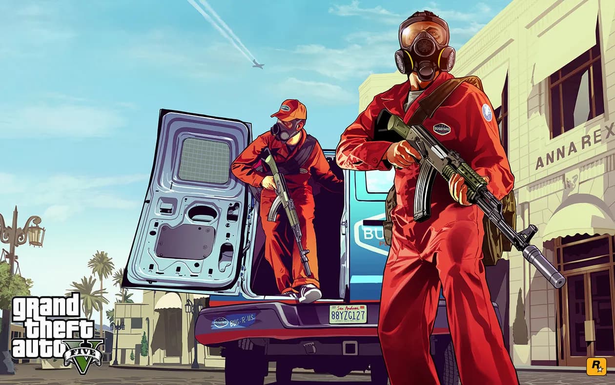 دیسک کارکرده Grand Theft Auto V (GTA V) (PS5) — تصویر ۵