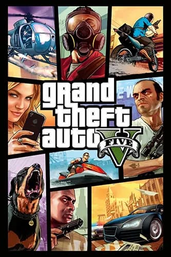 دیسک کارکرده Grand Theft Auto V (GTA V) (PS5)