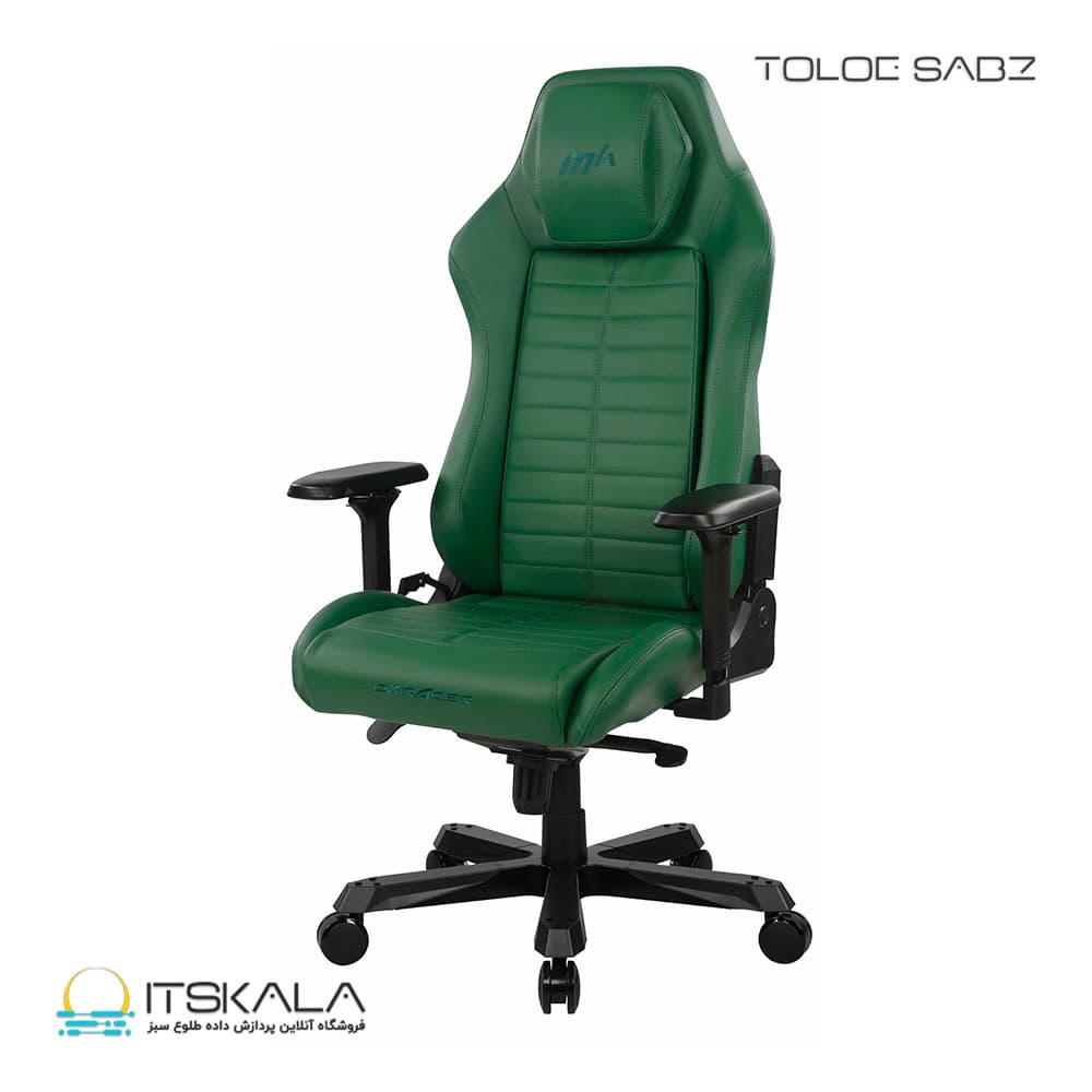 صندلی گیمینگ مدل DXRACER DMC DM1200 N سبز — تصویر ۳