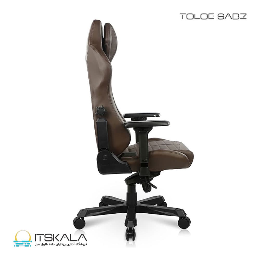 صندلی گیمینگ مدل DXRACER DMC DM1200 N نسکافه ای — تصویر ۳