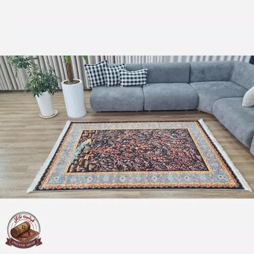 فرشینه مدرن مخمل استُپ دار (اصلا لیز نمیخوره) – — تصویر ۸