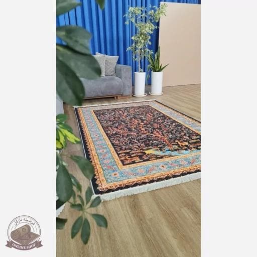 فرشینه مدرن مخمل استُپ دار (اصلا لیز نمیخوره) – — تصویر ۲