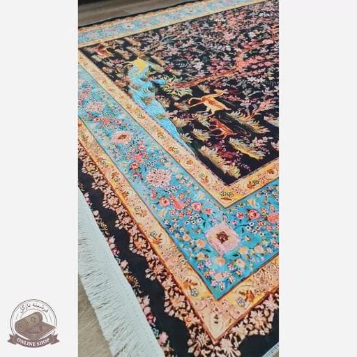 فرشینه مدرن مخمل استُپ دار (اصلا لیز نمیخوره) – — تصویر ۳
