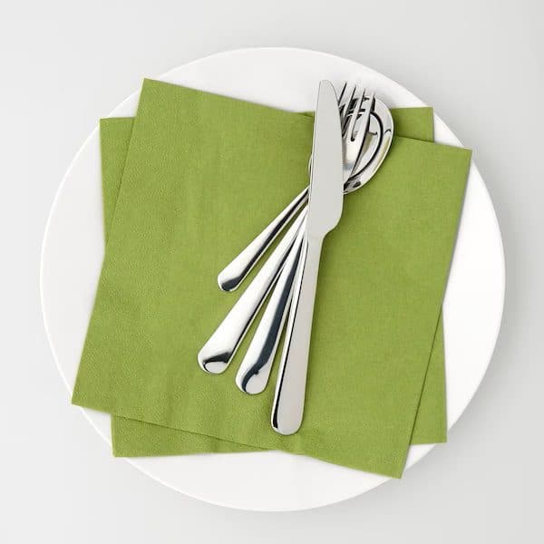 بسته دستمال کاغذی 50 عددی سبز ایکیا IKEA-FANTASTISK — تصویر ۲