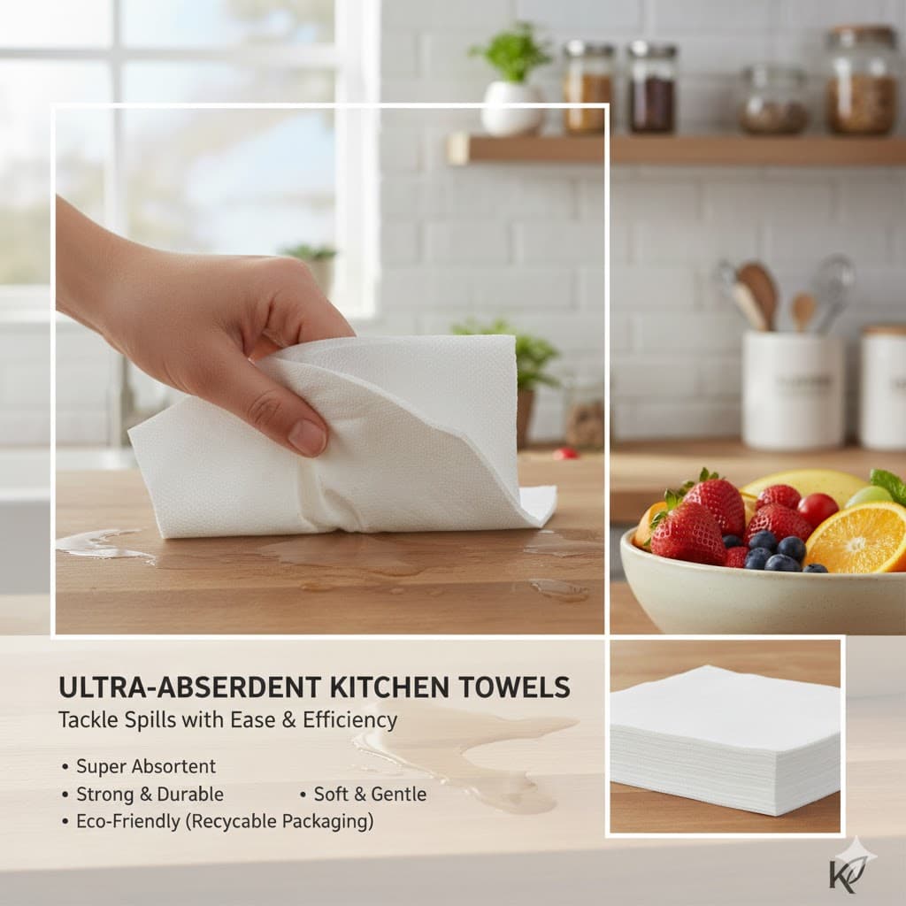 بسته دستمال کاغذی 50 عددی سفید ایکیا IKEA-FANTASTISK — تصویر ۳