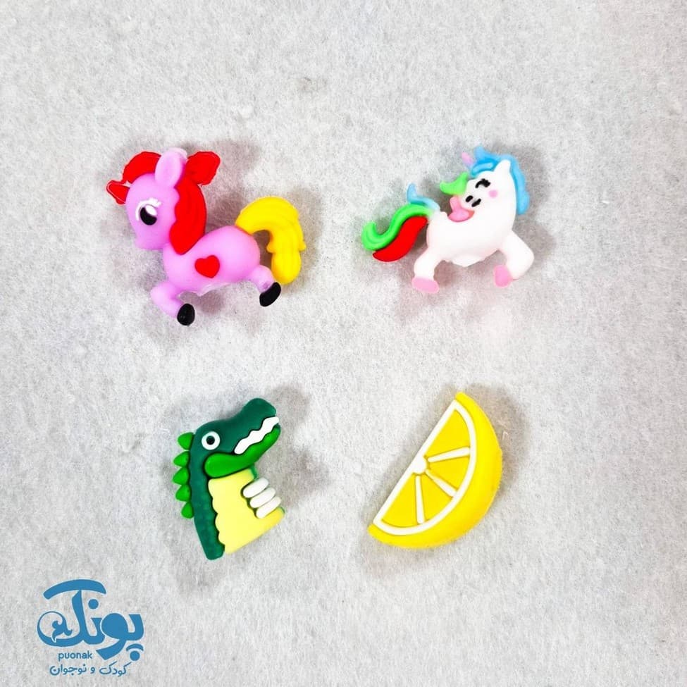 سرمدادی سیلیکونی فانتزی کارتونی (۸۰ عددی) — تصویر ۵