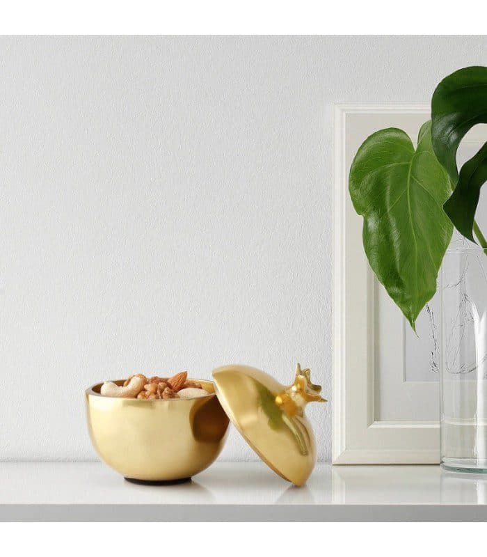 قندان طلایی مدل انار ایکیا IKEA-AROMATISK — تصویر ۴