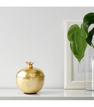 قندان طلایی مدل انار ایکیا IKEA-AROMATISK — تصویر ۳