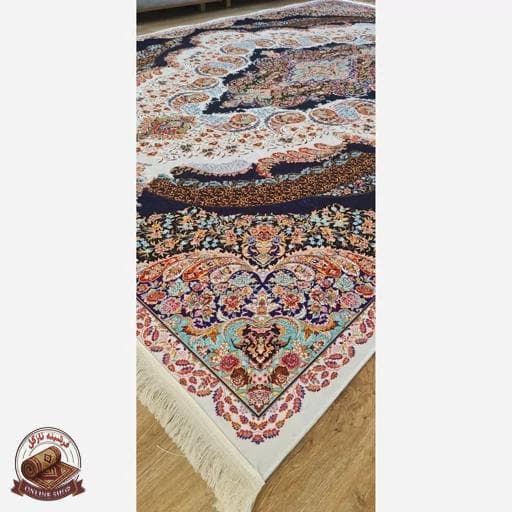 فرشینه مخمل مدرن طرح ابریشمی استُپ دار (ابعاد دلخواه) تولید میشه A116 — تصویر ۴