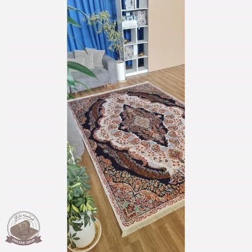 فرشینه مخمل مدرن طرح ابریشمی استُپ دار (ابعاد دلخواه) تولید میشه A116