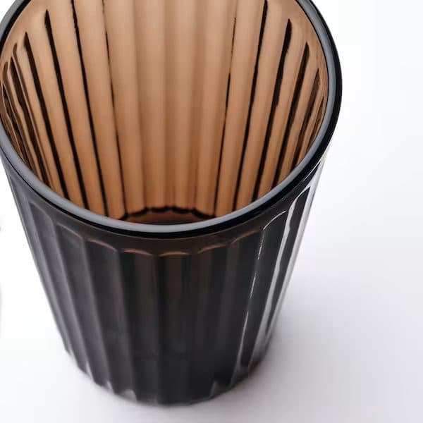 لیوان شفاف دودی ایکیا IKEA-VARDAGEN (4 عددی) — تصویر ۳