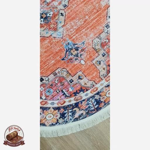 فرشینه بیضی مخمل استُپ دار (ابعاد دلخواه) تولیدمیشه b55 — تصویر ۶