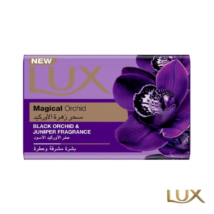 صابون لوکس ارجینال بنفش مدل magical beauty وزن 170گرم بسته 6 عددی