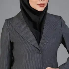 کت شلوار زنانه دیپلمات | مدل ترنم | کد 0710 — تصویر ۸