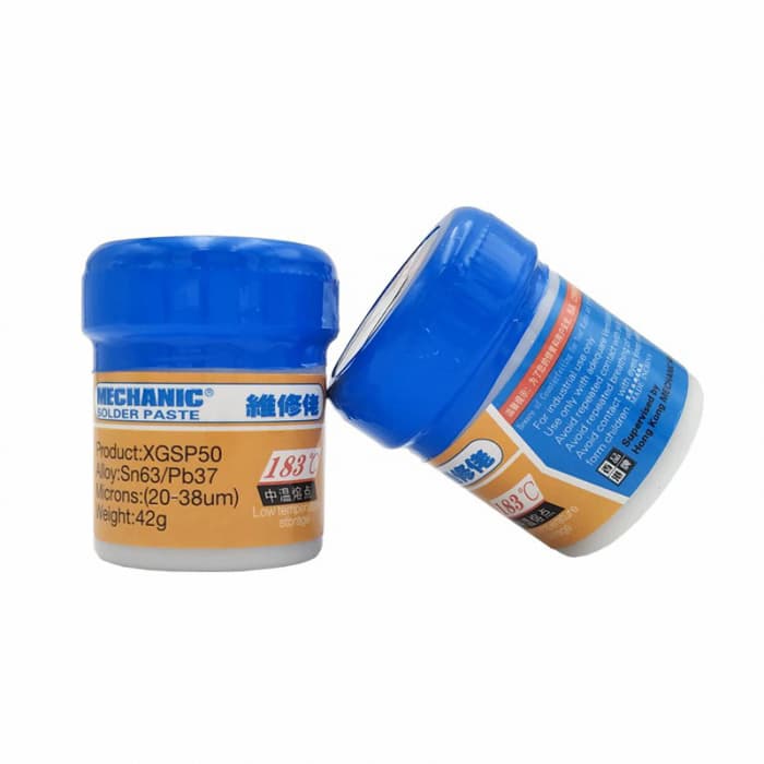 خمیر قلع 183 درجه 42 گرمی Mechanic XG50 — تصویر ۲